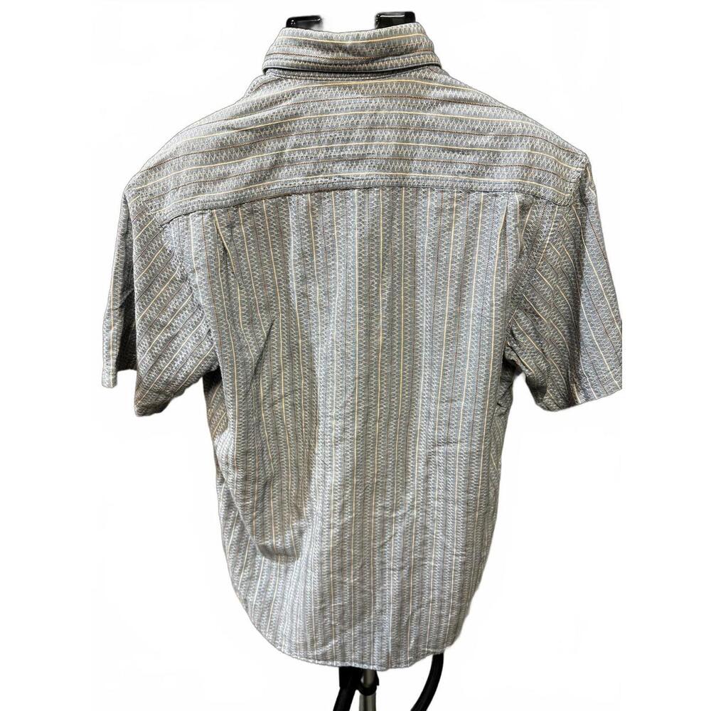 Vintage Chaps Ralph Lauren Linen Blend Shirt USA M - Picture 2 of 4